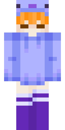 Фембой скин Майнкрафт — скачать PNG бесплатно