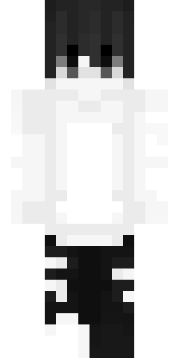 Серый скин Майнкрафт — скачать PNG бесплатно