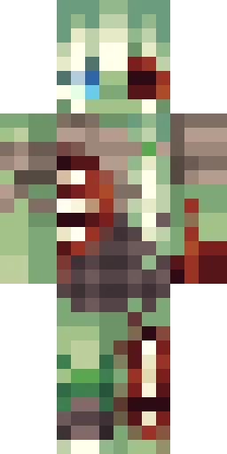 Страшный скин Майнкрафт — скачать PNG бесплатно