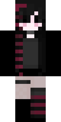 Эмо скин Майнкрафт — скачать PNG бесплатно