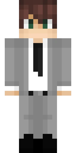 Серый скин Майнкрафт — скачать PNG бесплатно