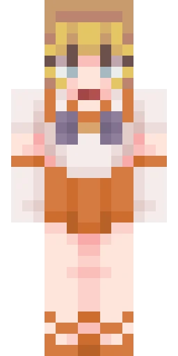 Аниме скин Майнкрафт — скачать PNG бесплатно