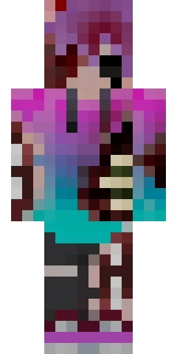 Страшный скин Майнкрафт — скачать PNG бесплатно