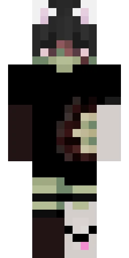 Страшный скин Майнкрафт — скачать PNG бесплатно