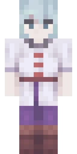 Аниме скин Майнкрафт — скачать PNG бесплатно