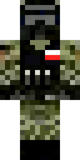 Военный скин Майнкрафт — скачать PNG бесплатно