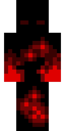 Страшный скин Майнкрафт — скачать PNG бесплатно