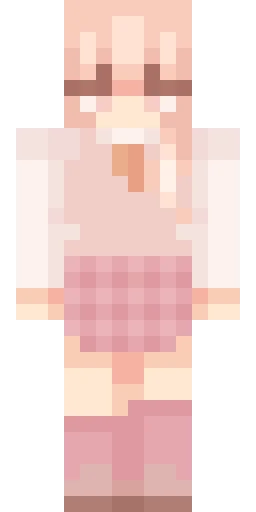 Милый скин Майнкрафт — скачать PNG бесплатно