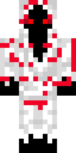 Страшный скин Майнкрафт — скачать PNG бесплатно