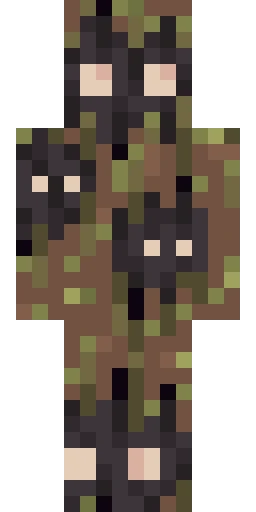 Страшный скин Майнкрафт — скачать PNG бесплатно