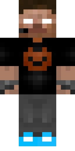 Радужный скин Майнкрафт — скачать PNG бесплатно