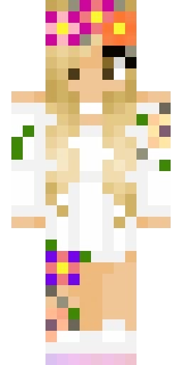 Принцесса скин Майнкрафт — скачать PNG бесплатно