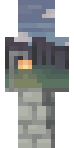 Тёмный скин Майнкрафт — скачать PNG бесплатно