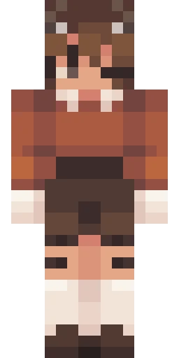 Страшный скин Майнкрафт — скачать PNG бесплатно