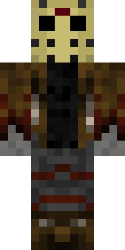 Страшный скин Майнкрафт — скачать PNG бесплатно