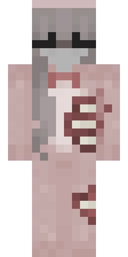 Страшный скин Майнкрафт — скачать PNG бесплатно