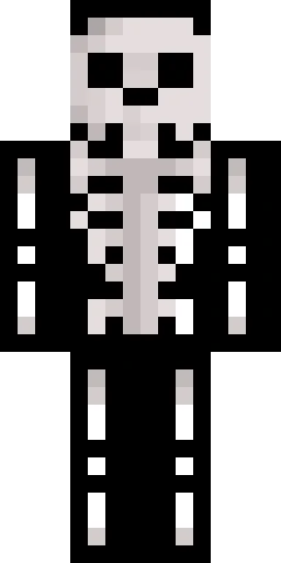 Скелет скин Майнкрафт — скачать PNG бесплатно