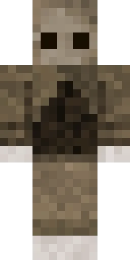 Страшный скин Майнкрафт — скачать PNG бесплатно