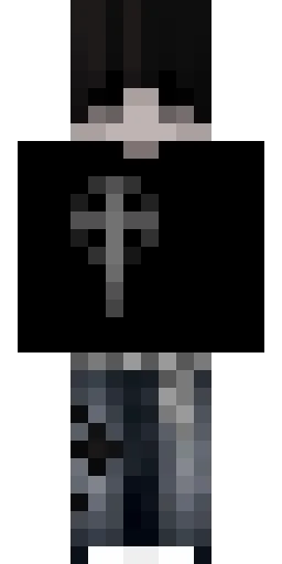 Эмо скин Майнкрафт — скачать PNG бесплатно
