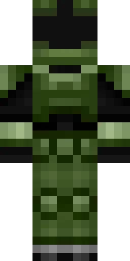 Зелёный скин Майнкрафт — скачать PNG бесплатно