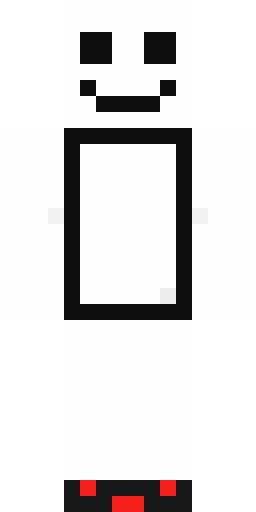 Страшный скин Майнкрафт — скачать PNG бесплатно