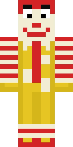 Страшный скин Майнкрафт — скачать PNG бесплатно