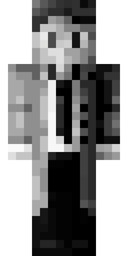 Серый скин Майнкрафт — скачать PNG бесплатно