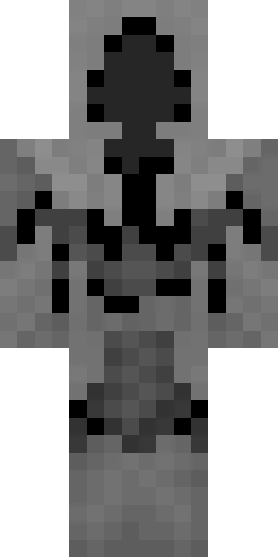 Тёмный скин Майнкрафт — скачать PNG бесплатно