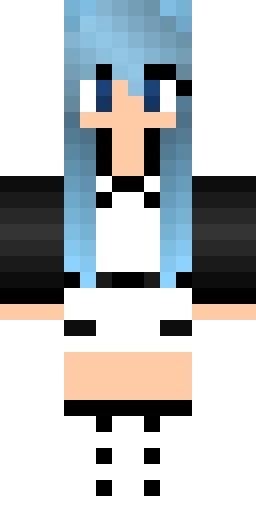 Аниме скин Майнкрафт — скачать PNG бесплатно