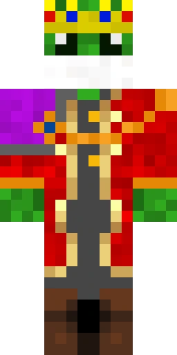 Король скин Майнкрафт — скачать PNG бесплатно