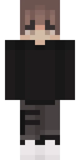 Серый скин Майнкрафт — скачать PNG бесплатно