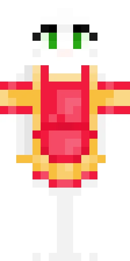 Фембой скин Майнкрафт — скачать PNG бесплатно