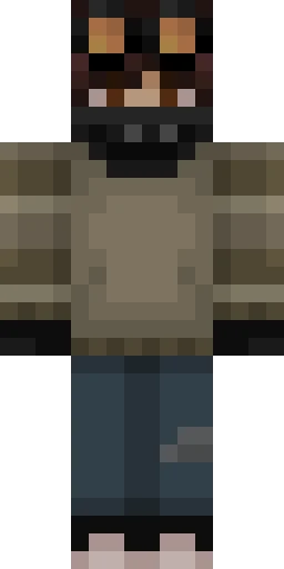 Страшный скин Майнкрафт — скачать PNG бесплатно