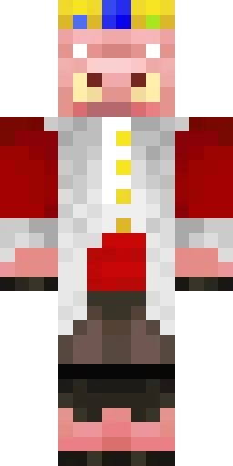 Свинья скин Майнкрафт — скачать PNG бесплатно