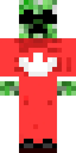В очках скин Майнкрафт — скачать PNG бесплатно