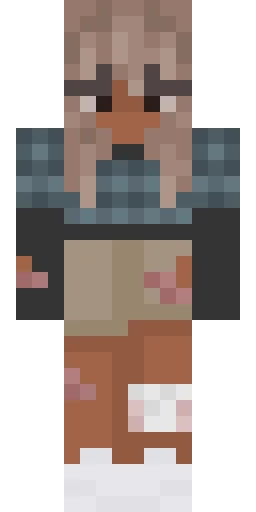 Страшный скин Майнкрафт — скачать PNG бесплатно