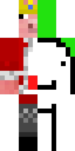 Свинья скин Майнкрафт — скачать PNG бесплатно