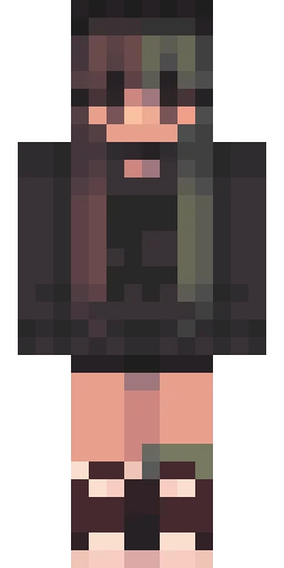 Эмо скин Майнкрафт — скачать PNG бесплатно
