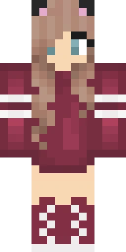 Кошка скин Майнкрафт — скачать PNG бесплатно
