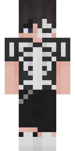Страшный скин Майнкрафт — скачать PNG бесплатно