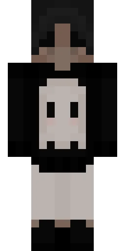 Страшный скин Майнкрафт — скачать PNG бесплатно