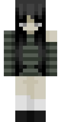 Страшный скин Майнкрафт — скачать PNG бесплатно