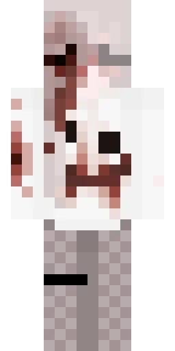 Страшный скин Майнкрафт — скачать PNG бесплатно