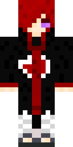 Аниме скин Майнкрафт — скачать PNG бесплатно