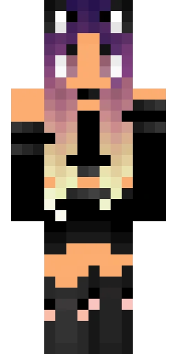 Кошка скин Майнкрафт — скачать PNG бесплатно