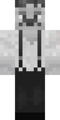 Серый скин Майнкрафт — скачать PNG бесплатно