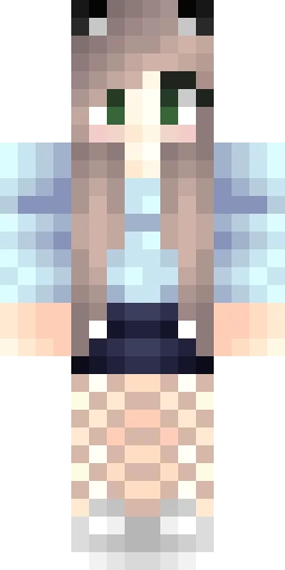 Кошка скин Майнкрафт — скачать PNG бесплатно