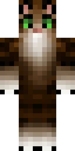 Кошка скин Майнкрафт — скачать PNG бесплатно
