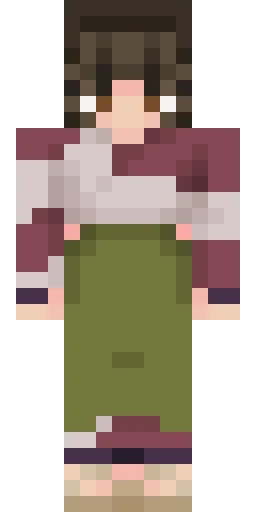 Аниме скин Майнкрафт — скачать PNG бесплатно