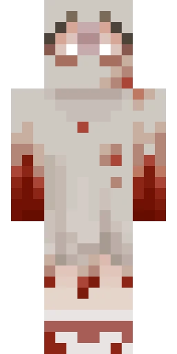Страшный скин Майнкрафт — скачать PNG бесплатно